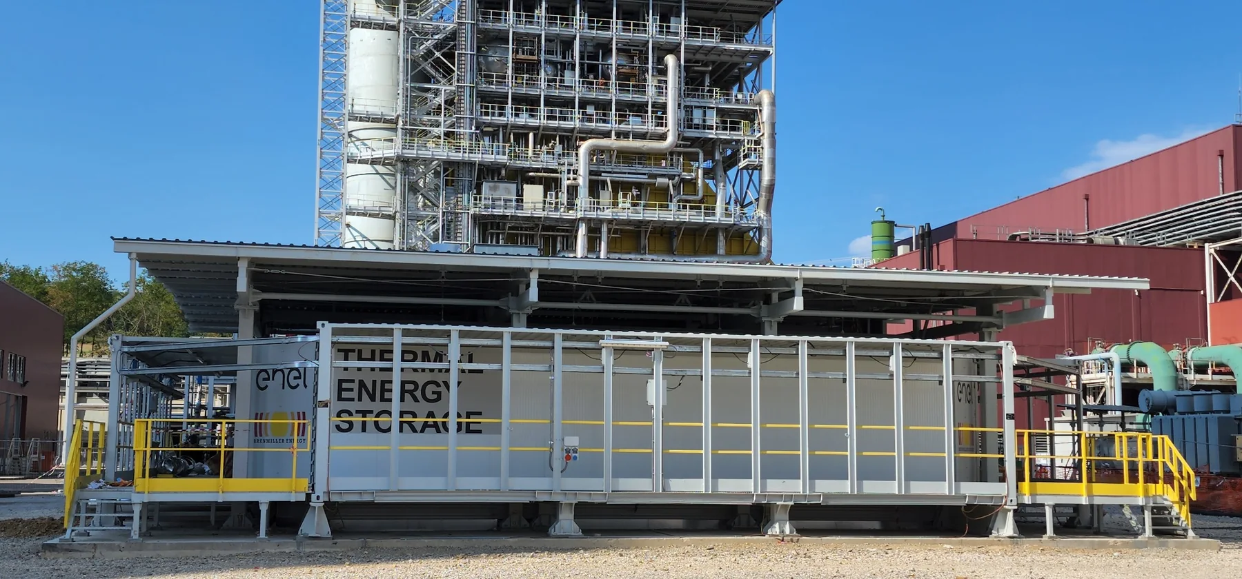 Powered by bGen™ thermal energy storage installation
